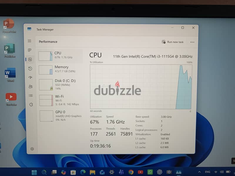 Asus laptop i3 th 11 Gen windows 11 home 6