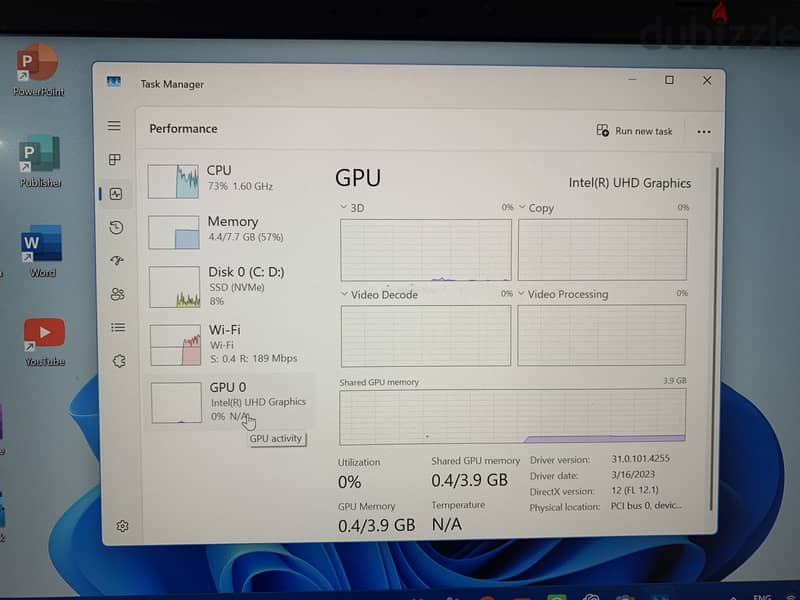 Asus laptop i3 th 11 Gen windows 11 home 9