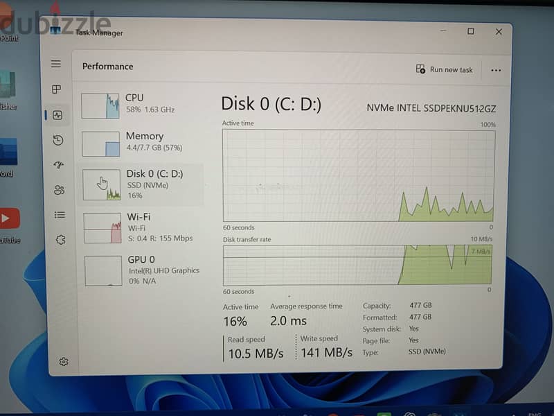 Asus laptop i3 th 11 Gen windows 11 home 11