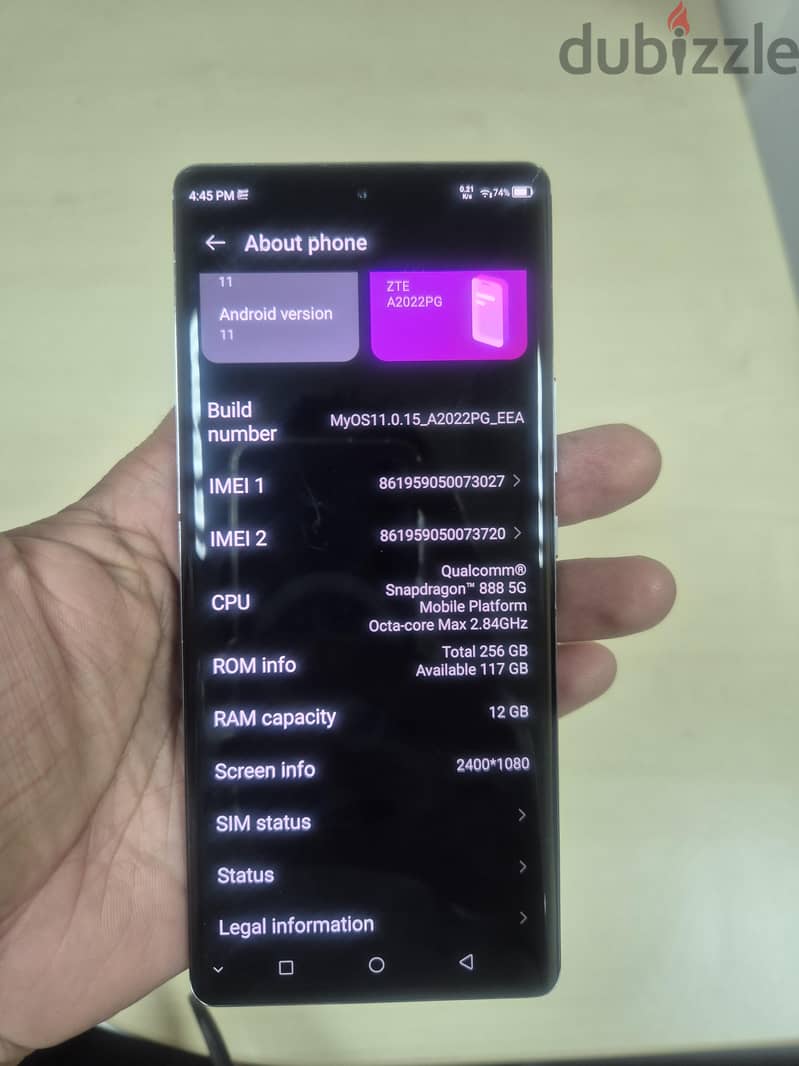 ZTE Axon 30 Ultra 5G 9