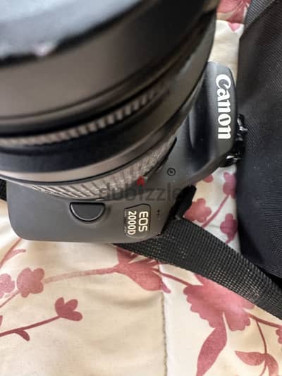 Rarely used Canon 2000D Body + 18-55mm DC Lens