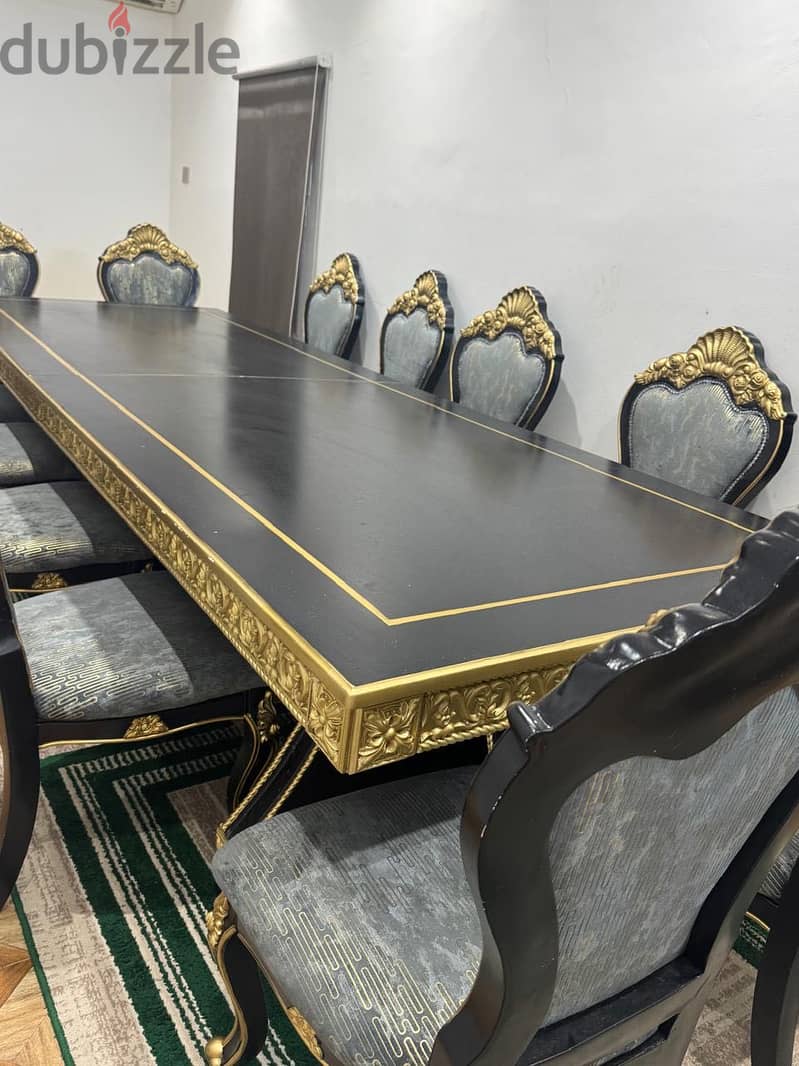 For sele  Dining table with 12 chairs 1
