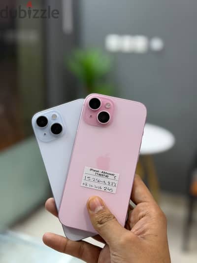 Apple - iPhone 15-256 GB - 14/11 - 128 GB - ايفون - Good Phone