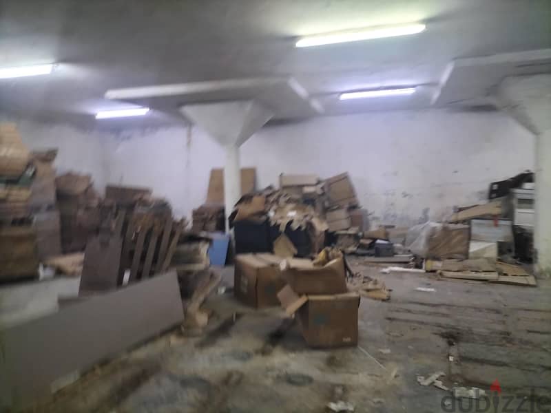 700 SQ meter warehouse for rent in wadi kabir 3