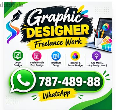Graphic Designer Freelance work