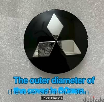 MITSUBISHI Pajero V73 Wheel Center Cap(Fresh Packed Item)