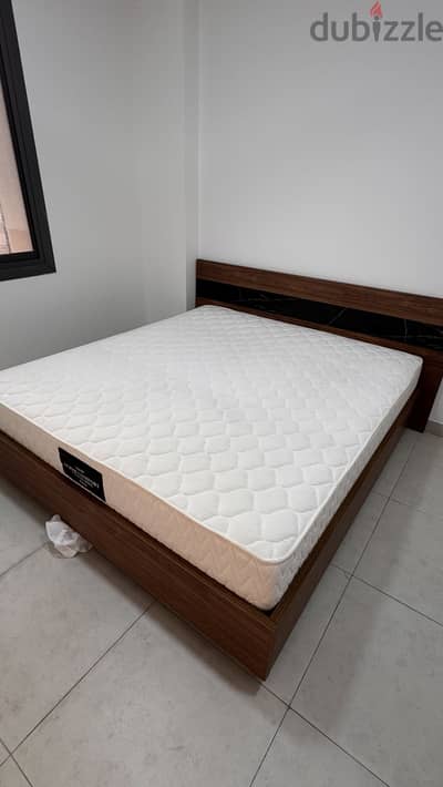 King Size Bed Frame with Mattress – PAN Furniture