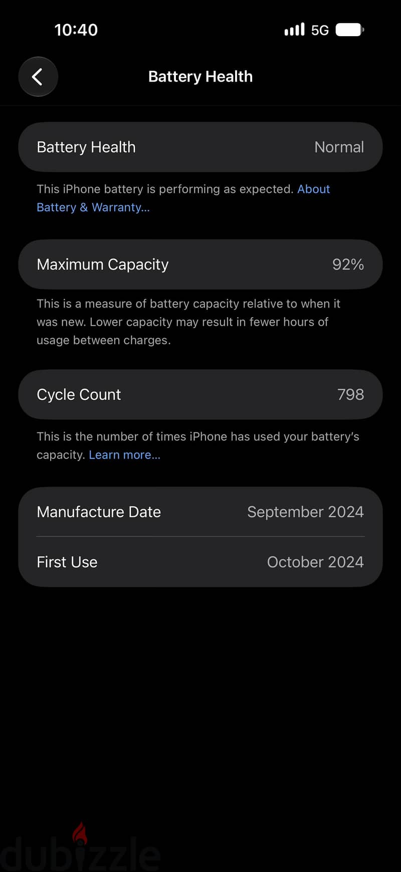 Apple 16 Pro Max 256 GB - Black Titanium 5