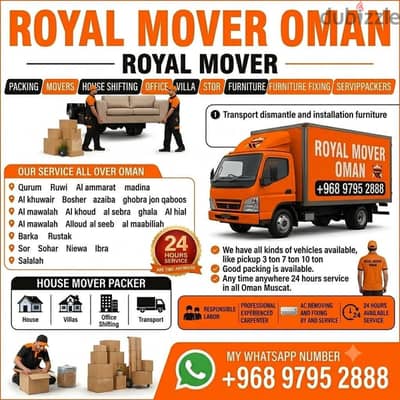 Best Muscat Mover and Packer House shifting office villa store shift