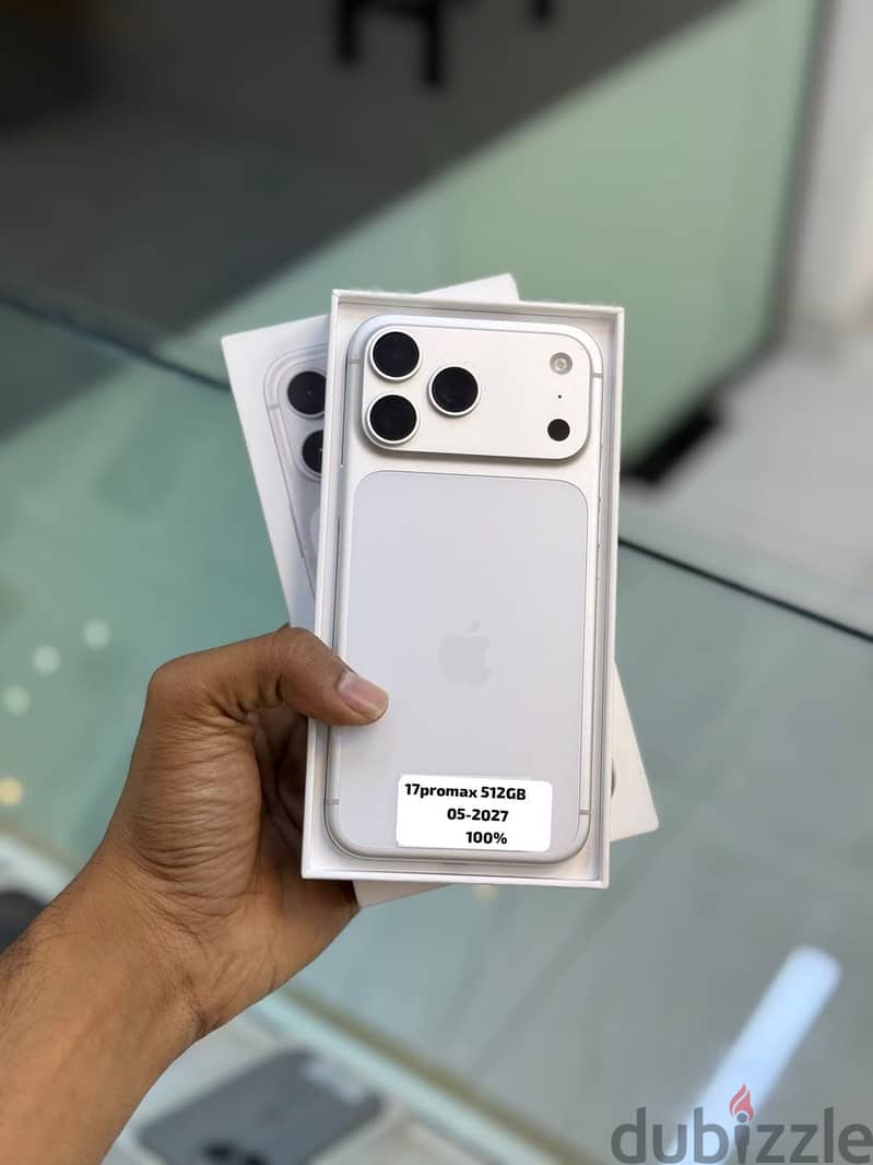 Apple - iPhone 17 Pro Max 256/512 GB / 1 TB - ايفون - Warranty piece 1