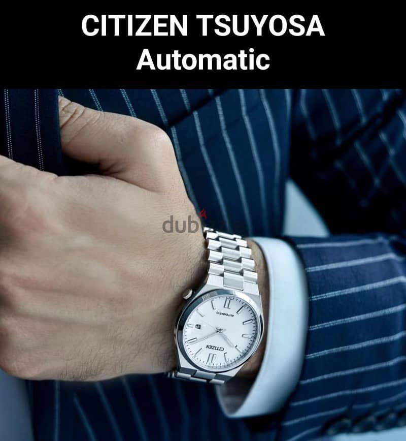 original Citizen watch automatic  Glow in the dark  with box 2