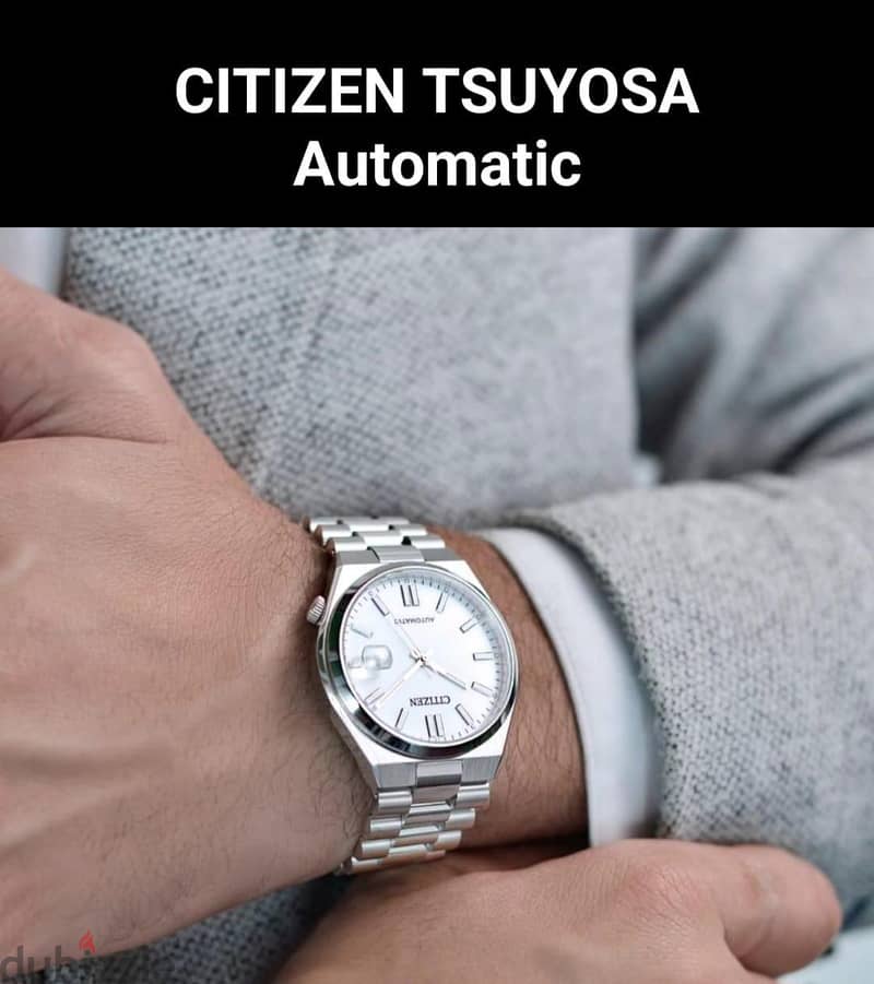 original Citizen watch automatic  Glow in the dark  with box 3