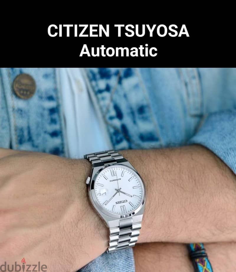 original Citizen watch automatic  Glow in the dark  with box 4