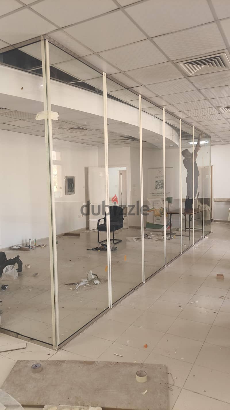 glass partaion work 1