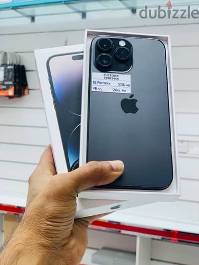 Apple - iPhone 14 Pro Max -256 GB -Best condition phone with box ايفون