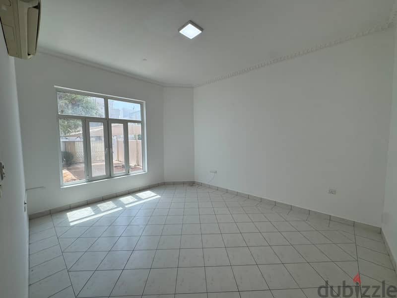 SPACIOUS 5 BHK VILLA PLUS MAID’S ROOM FOR RENT IN AZAIBA 3