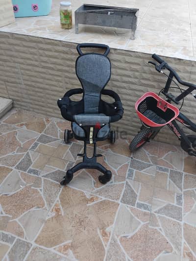 Bicycle and stroller