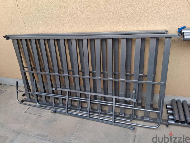 Bunk Bed Twin Over Twin with Ladder Heavy Duty Metal Bed 1