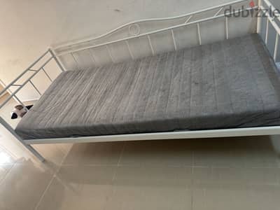 Urgent sale - Divan IKEA, dining table with chair, stroller, cupboard