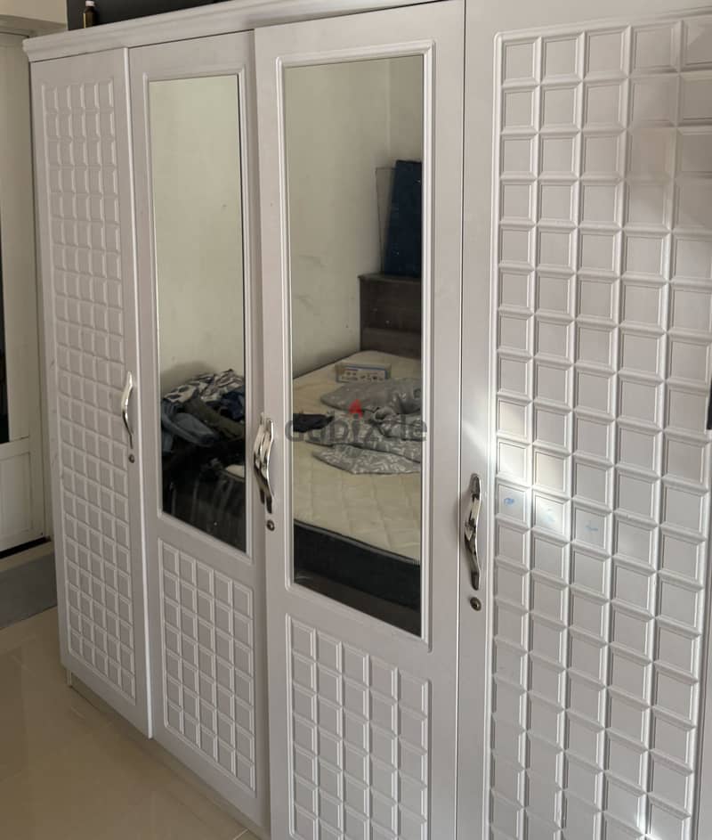 Urgent sale - Divan IKEA, dining table with chair, stroller, cupboard 4