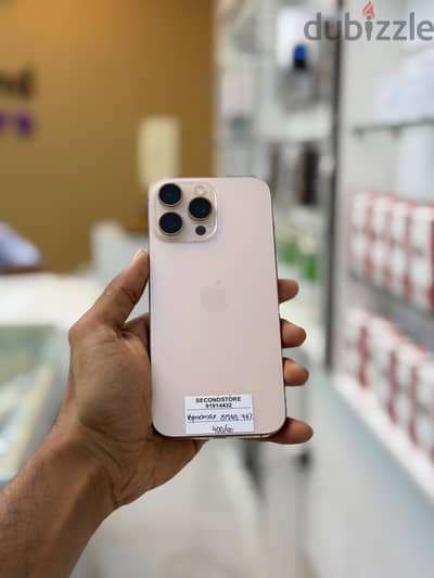 Apple - iPhone 16 Pro Max 512 GB - ايفون -Good working condition phone