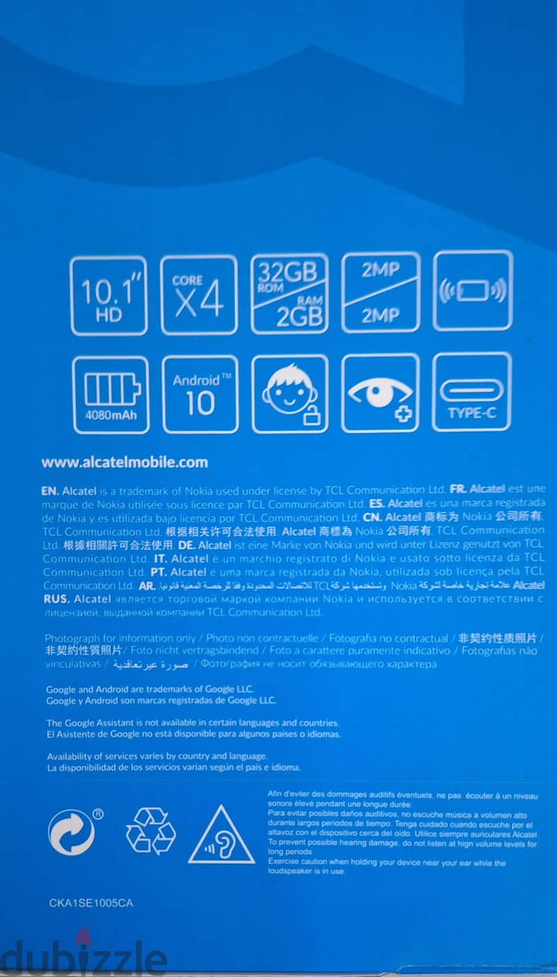 Alcatel 1T10 1