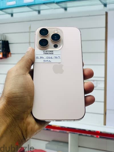 Apple - iPhone 16 Pro -128 GB - Good working phone ايفون