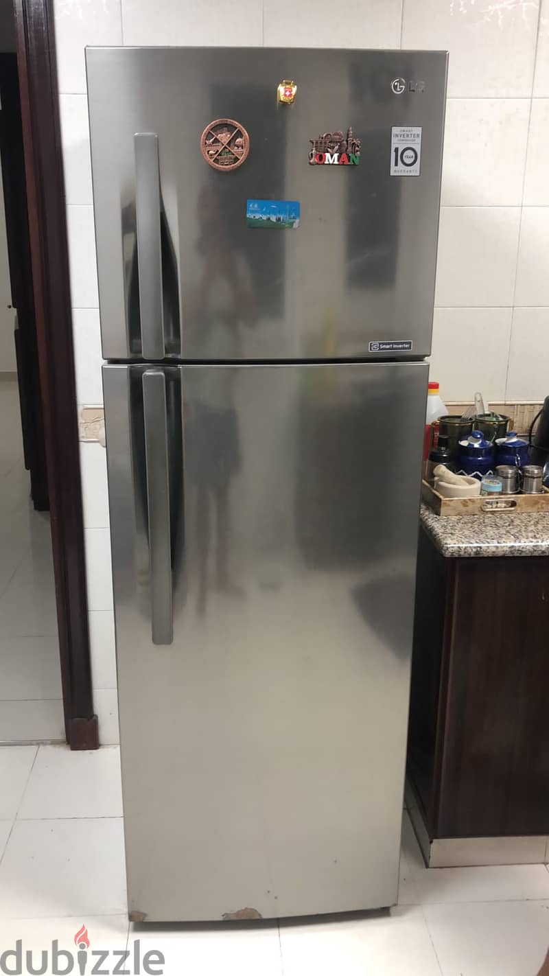 360-420 Litre Double door fridge working in very good condition 3