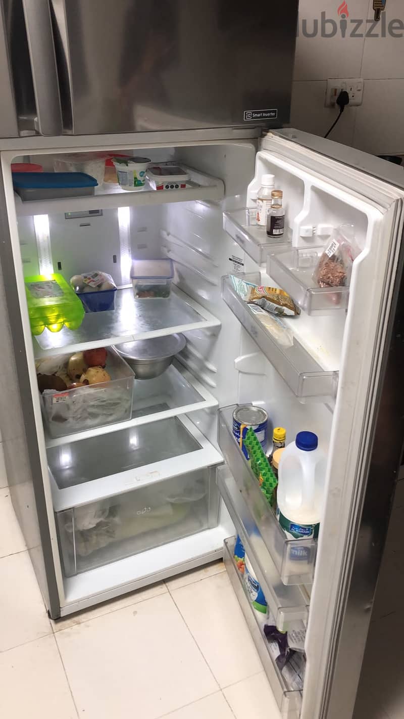 360-420 Litre Double door fridge working in very good condition 4