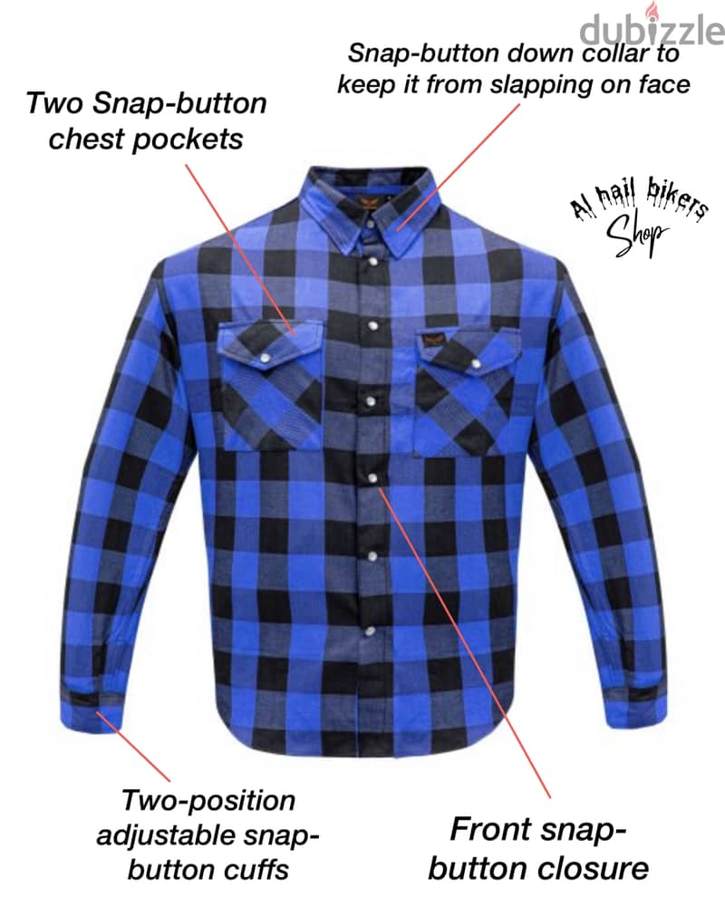 Biker cotton shirt 1
