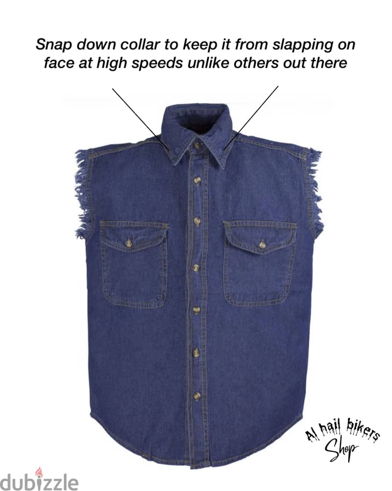 Biker cotton shirt 7