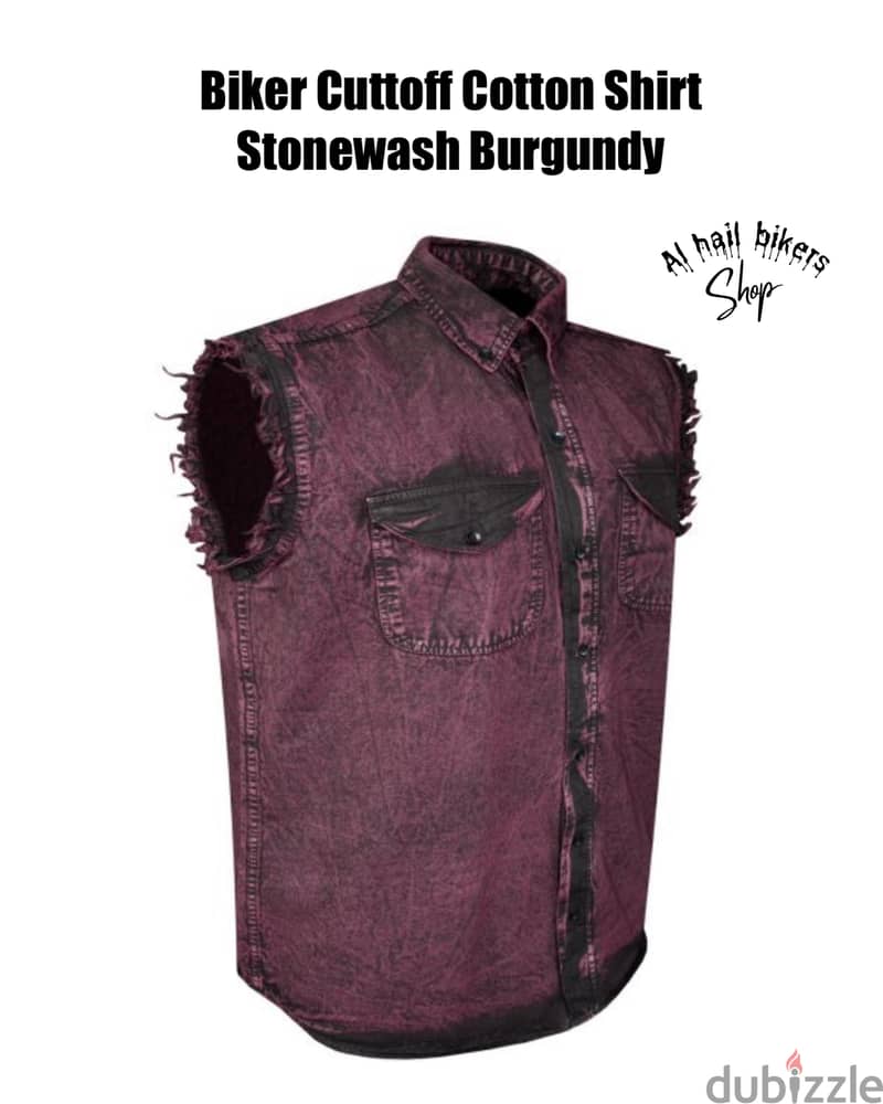 Biker cotton shirt 9