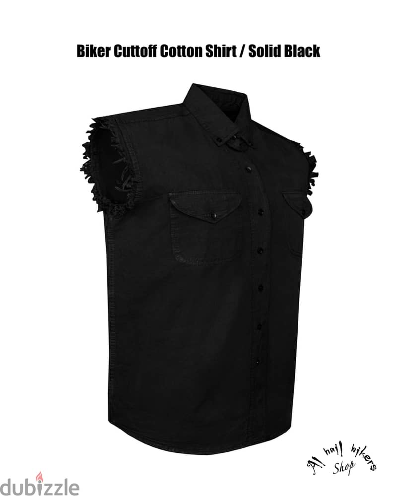 Biker cotton shirt 12
