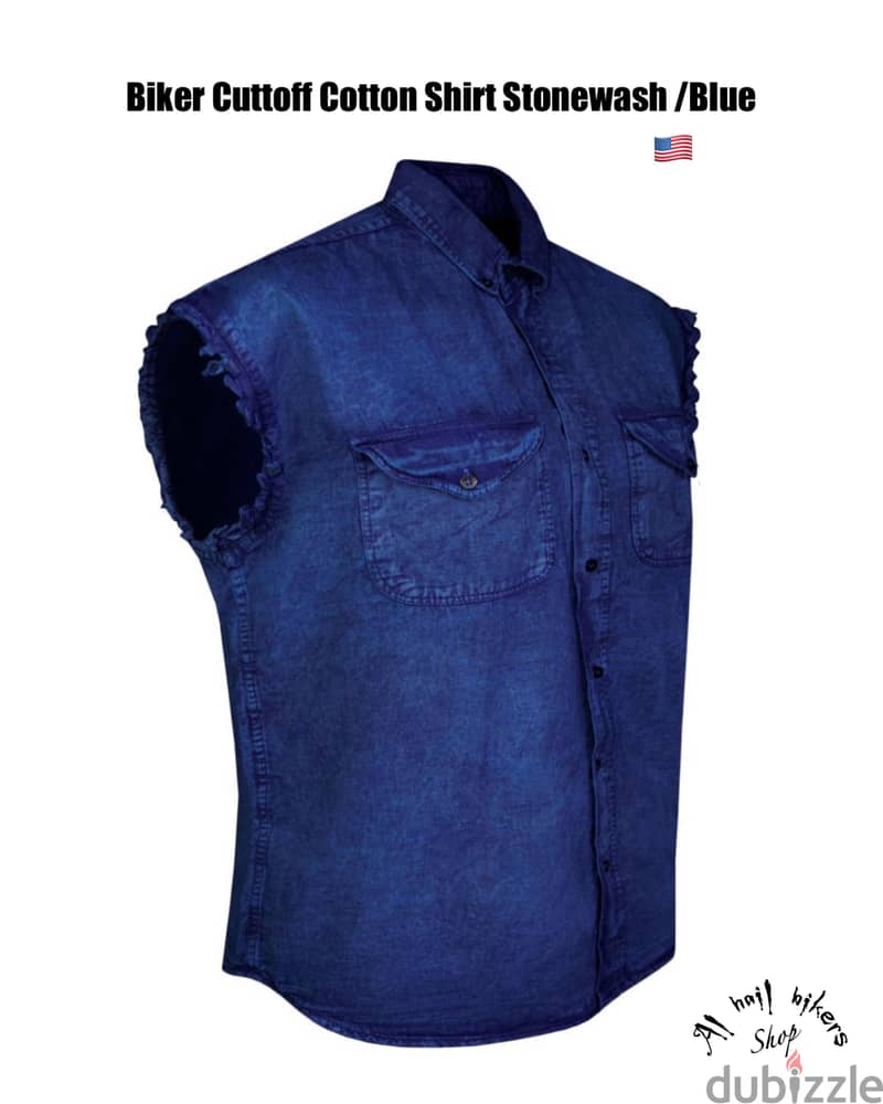 Biker cotton shirt 14