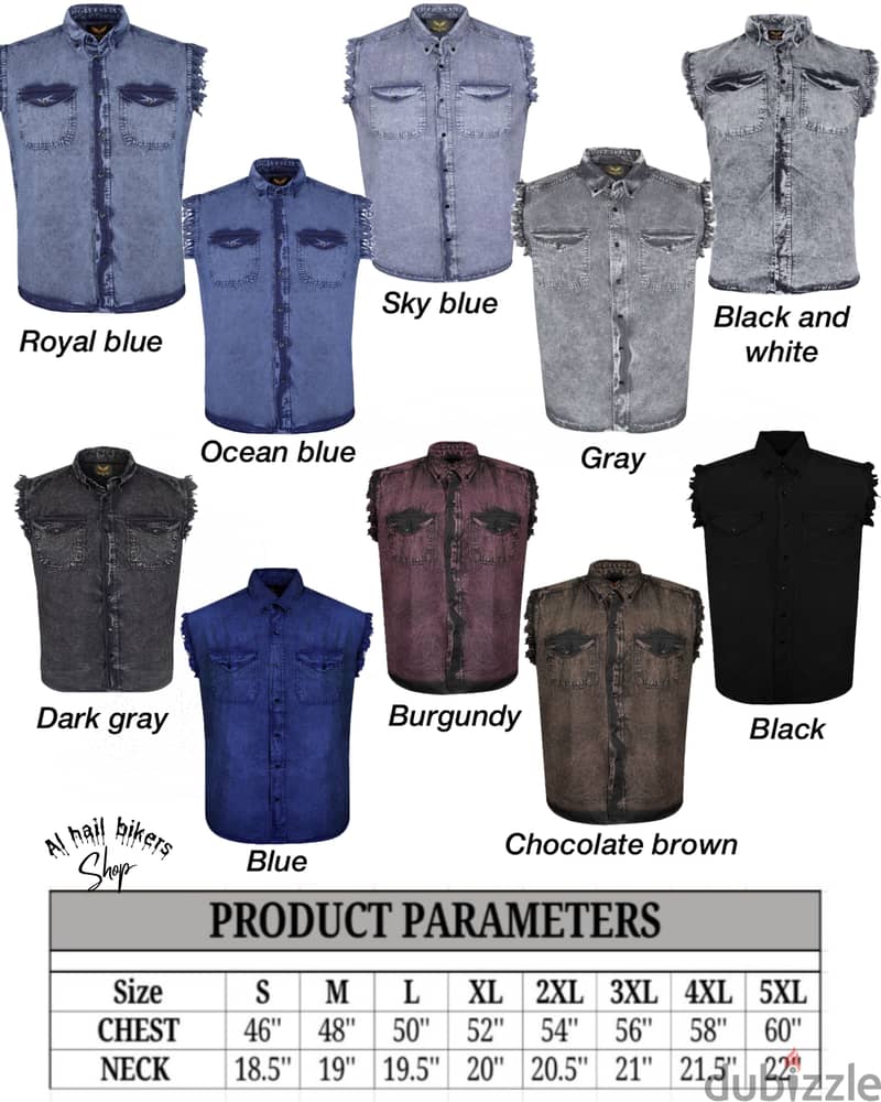 Biker cotton shirt 15