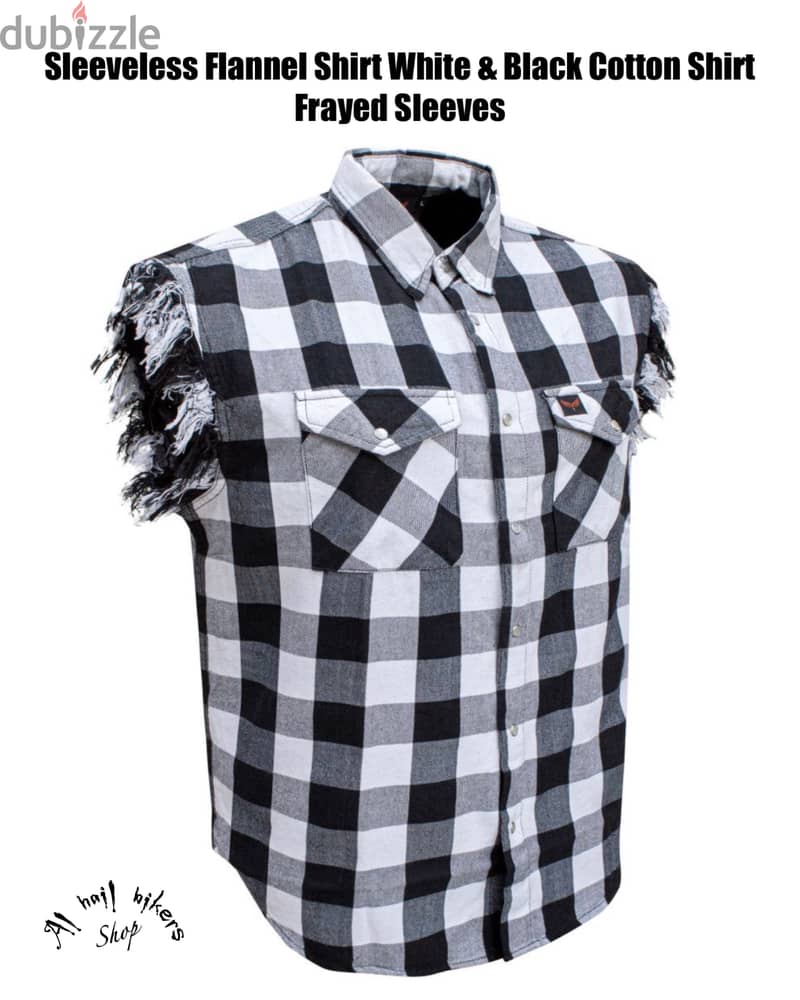Biker cotton shirt 17