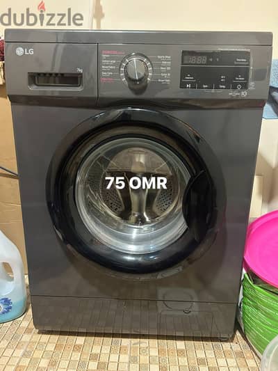 LG 7KG FRONT LOAD WASHING MACHINE FOR SALE