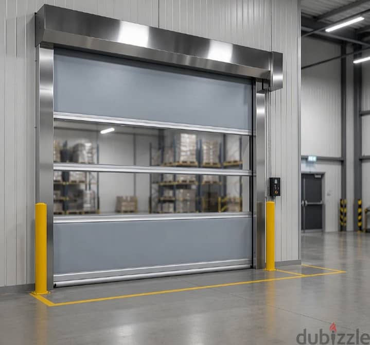 Brick Bound Rolling Shutter Fast Action Door High Speed Sliding Gate Motor New & Repair Swing Doors 4