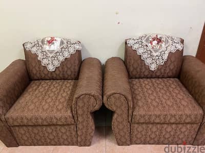 2 sofa single seater