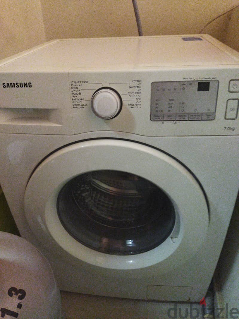 SAMSUNG 7KG FRONT LOADING WASHING MACHINE FOR SALE 1