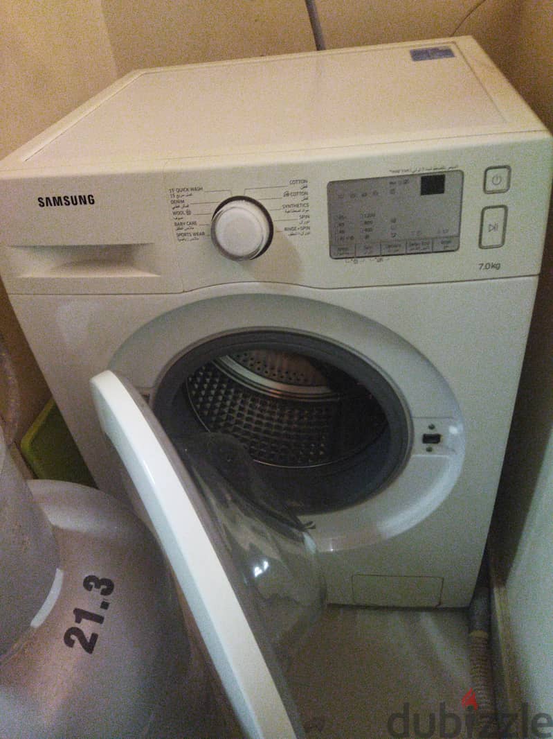 SAMSUNG 7KG FRONT LOADING WASHING MACHINE FOR SALE 2