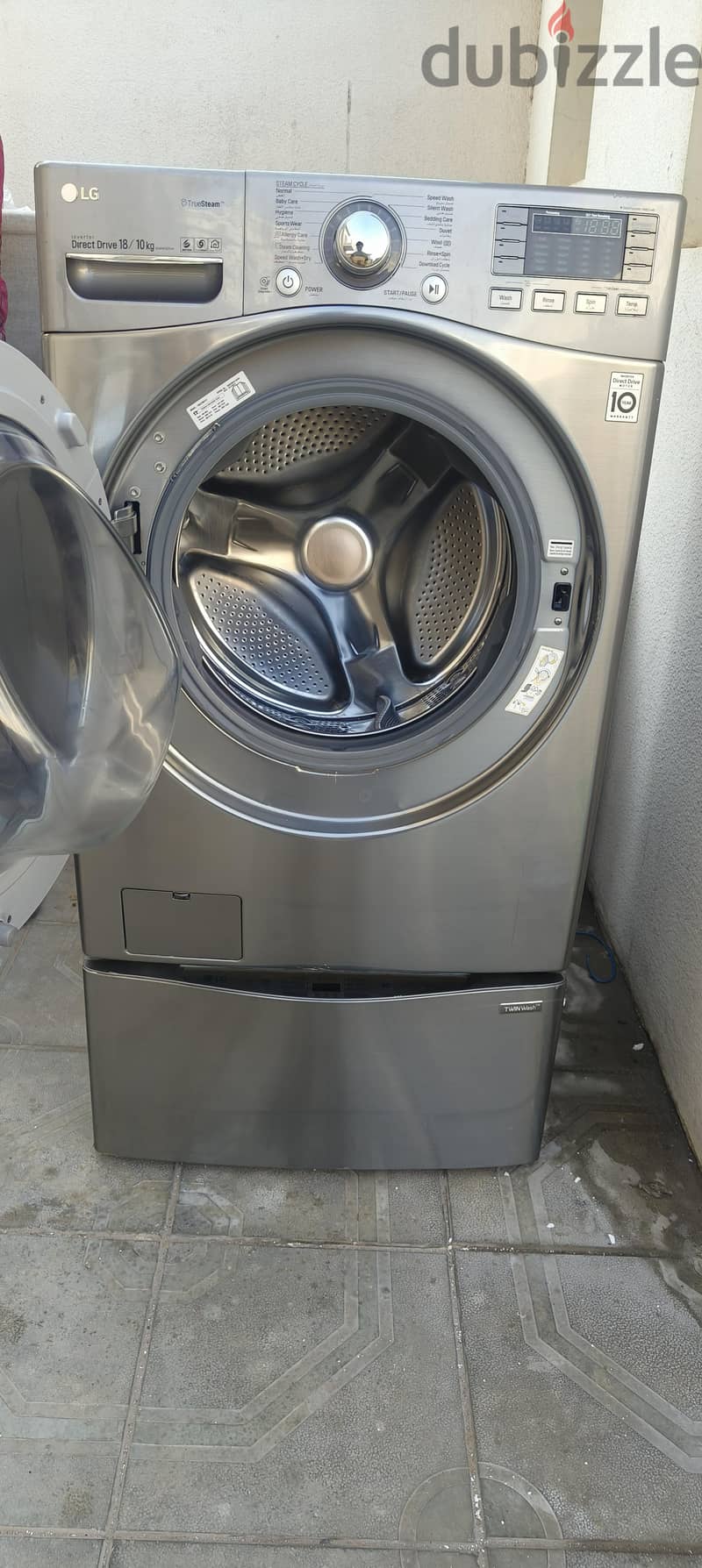 Lg washing machine 18/10 in good condition and reasonable price 2