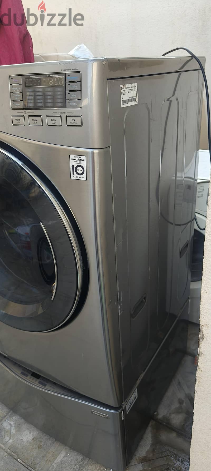 Lg washing machine 18/10 in good condition and reasonable price 7