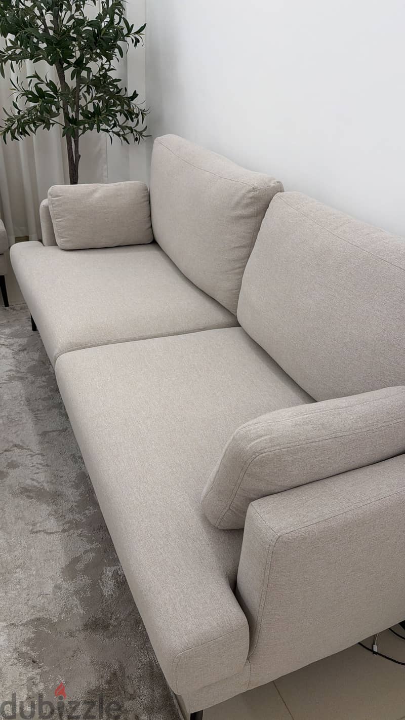 Sofa set 3+2 as new 2
