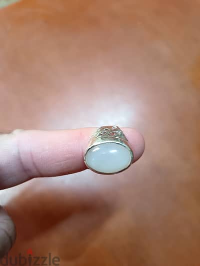 Orginal Irani Dure Najaf Stone Ring – Pure Silver