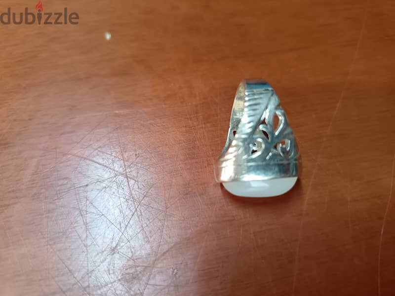 Orginal Irani Dure Najaf Stone Ring – Pure Silver 2