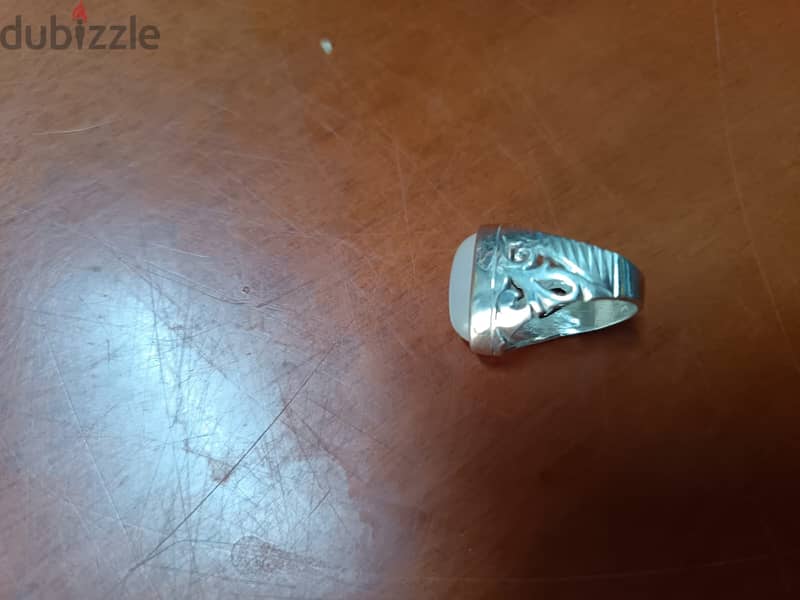 Orginal Irani Dure Najaf Stone Ring – Pure Silver 3