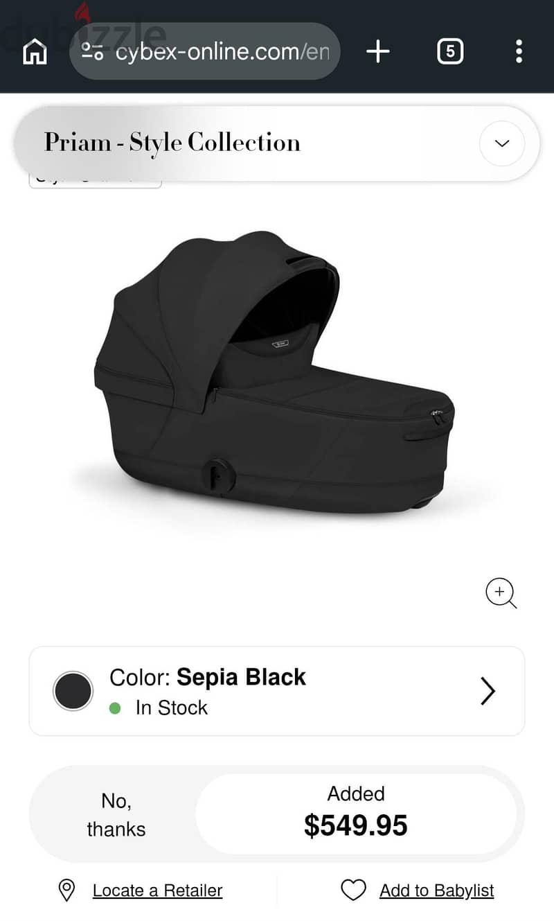 Baby Cot Almost New 6
