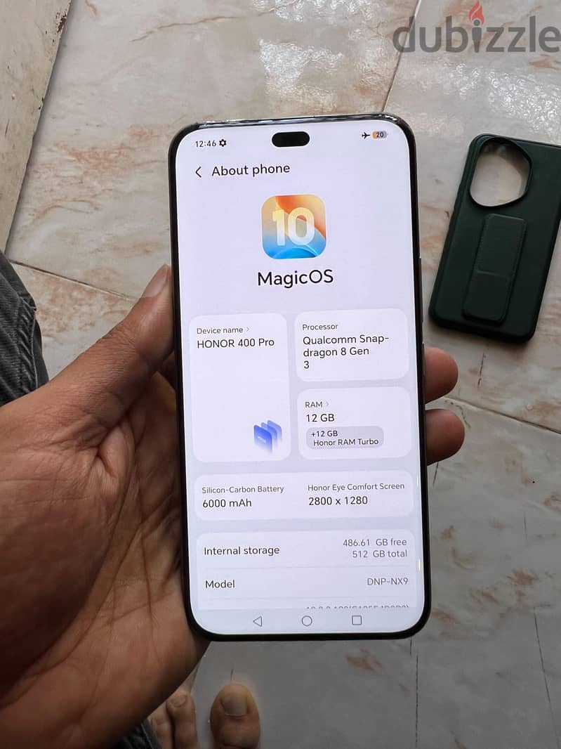 HONOR 400 PRO 5G -  512 GB- All parts original 2