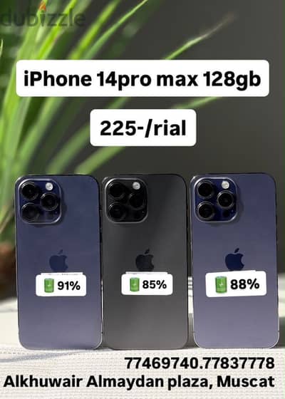 Apple - iPhone 14 Pro Max 128/256 GB - ايفون - perfect condition
